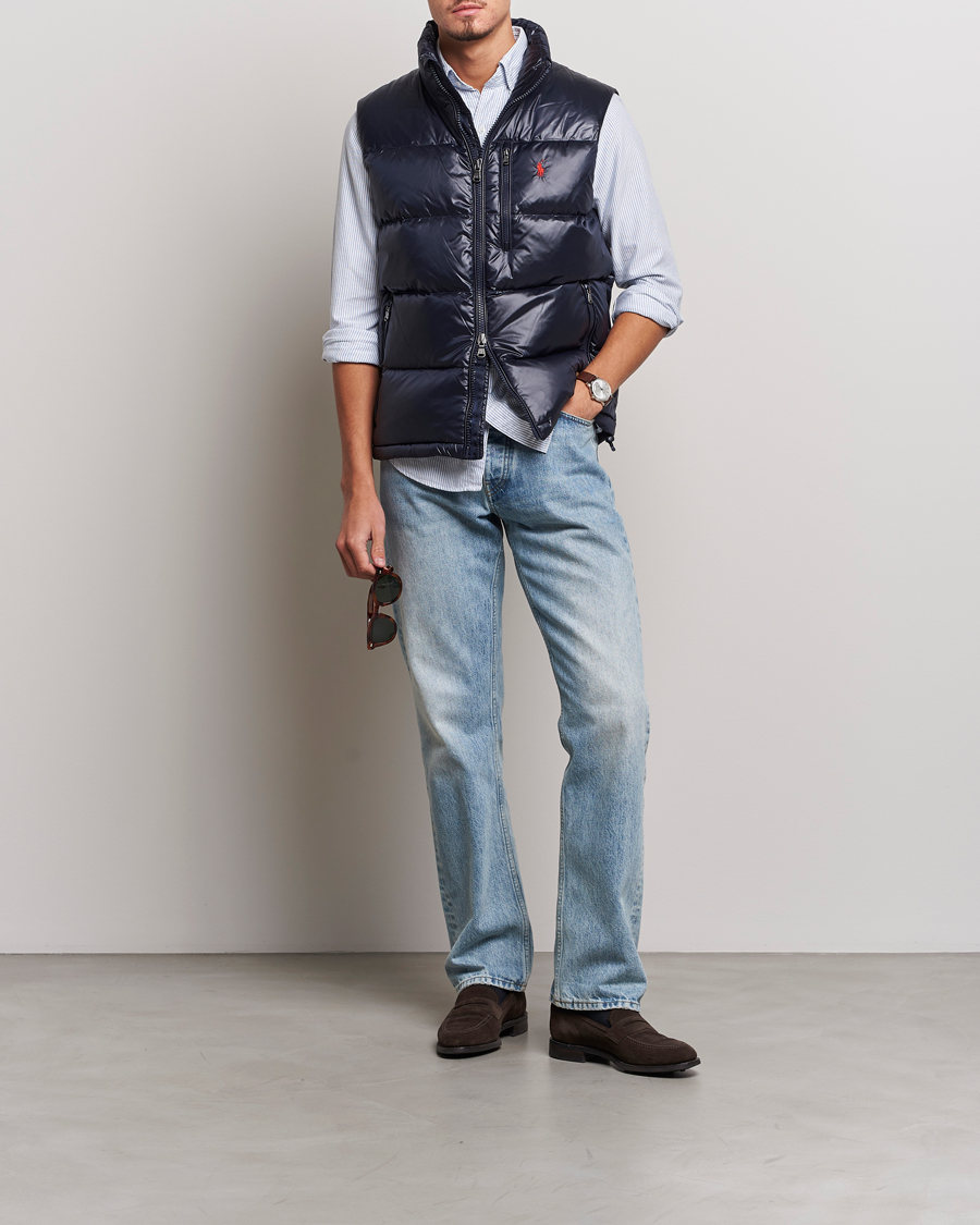 Hombres | Abrigos y chaquetas | Polo Ralph Lauren | El Cap High Gloss Down Vest Collection Navy