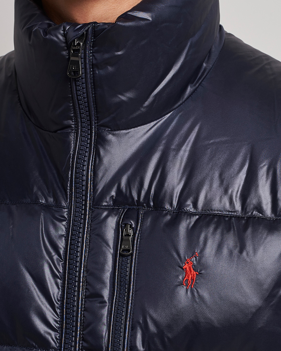 Hombres | Abrigos y chaquetas | Polo Ralph Lauren | El Cap High Gloss Down Vest Collection Navy
