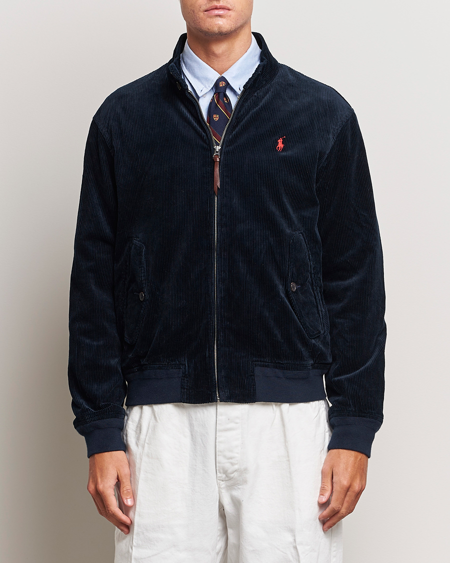 Hombres | Abrigos y chaquetas | Polo Ralph Lauren | Corduroy Lined Harrington Jacket Aviator Navy