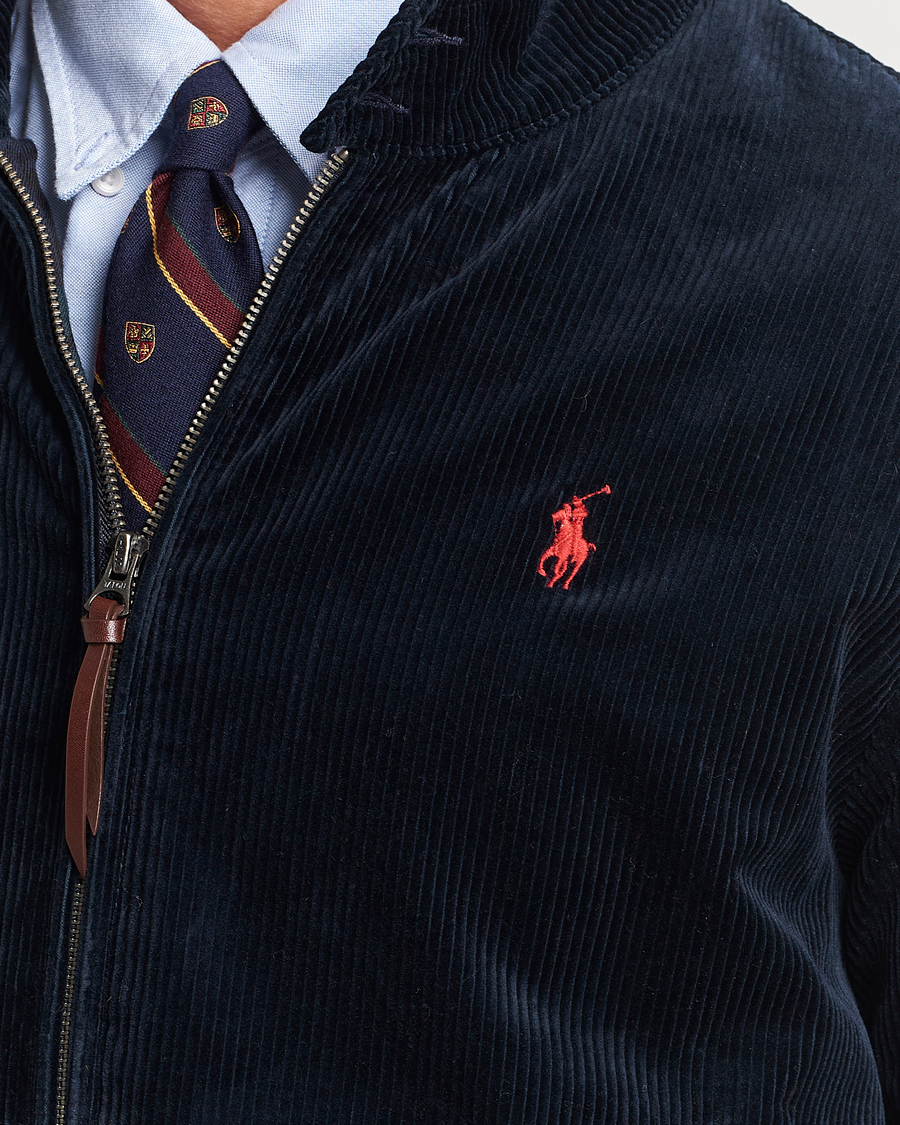 Hombres | Abrigos y chaquetas | Polo Ralph Lauren | Corduroy Lined Harrington Jacket Aviator Navy