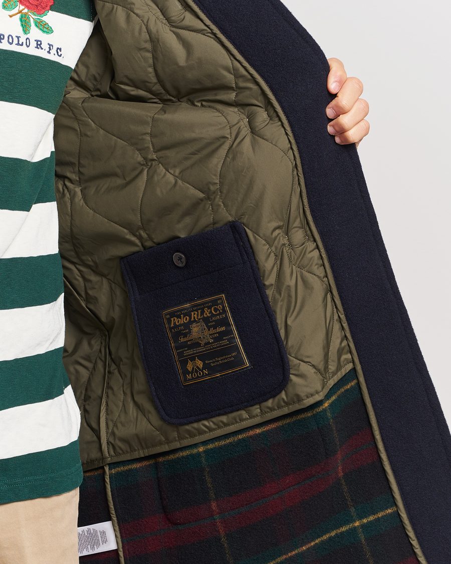 Hombres | Abrigos y chaquetas | Polo Ralph Lauren | Wool Doublefaced Duffle Coat Navy