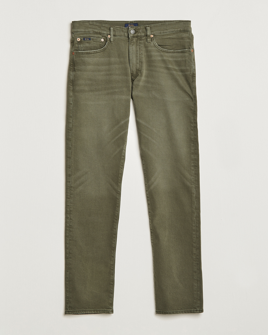 Hombres | Pantalones | Polo Ralph Lauren | Sullivan Slim Fit Stretch 5-Pocket Pants Green