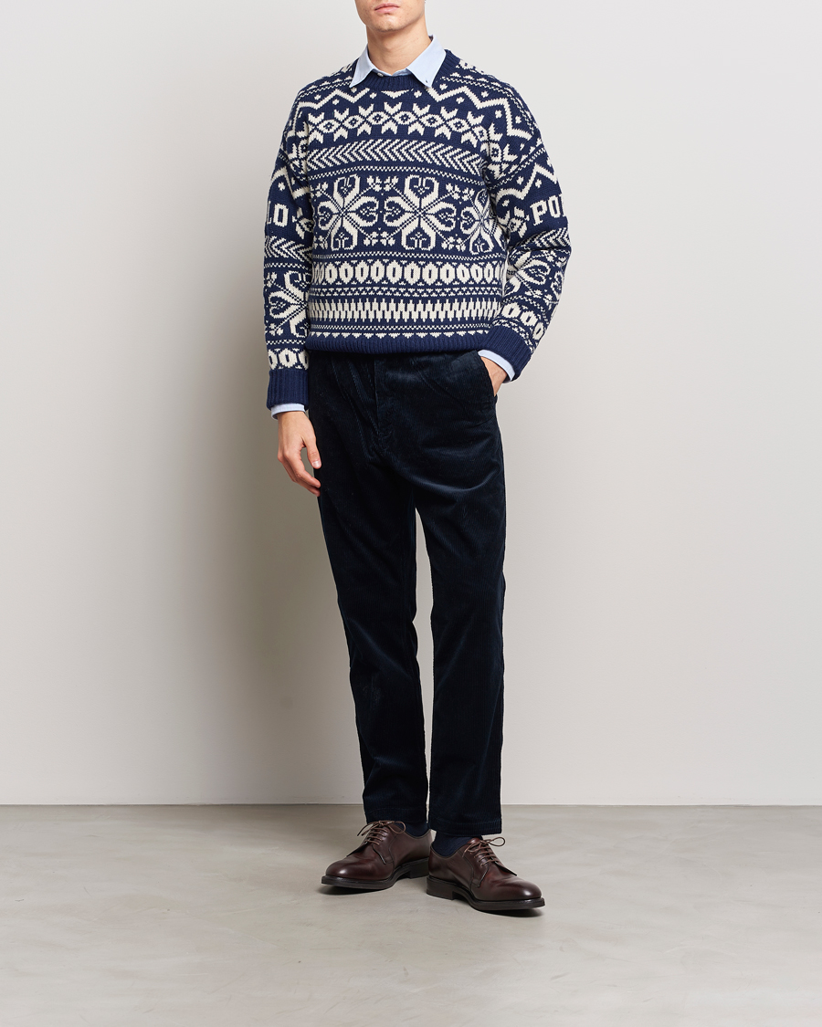 Hombres | Pantalones | Polo Ralph Lauren | Prepster Corduroy Drawstring Pants Aviator Navy