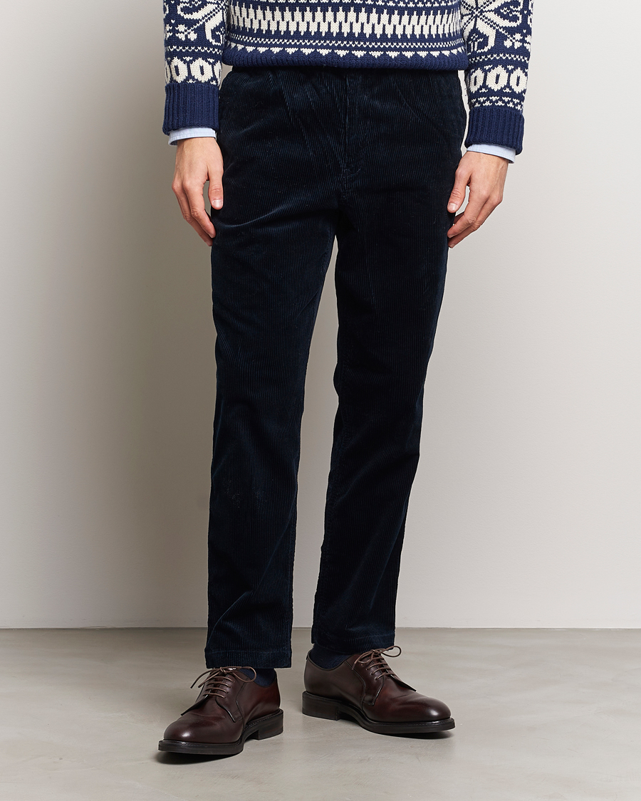 Hombres | Pantalones | Polo Ralph Lauren | Prepster Corduroy Drawstring Pants Aviator Navy