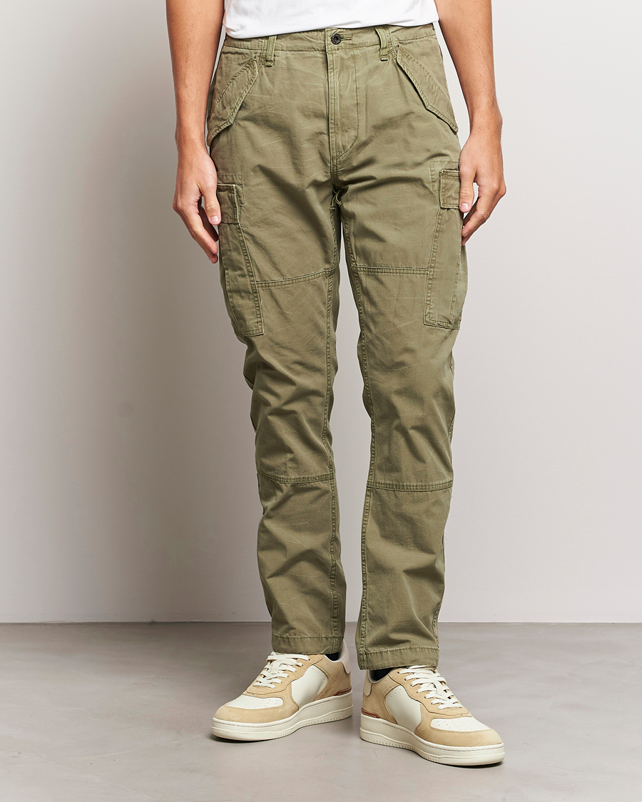 Hombres | Pantalones | Polo Ralph Lauren | Slub Canvas Cargo Pants Outdoors Olive