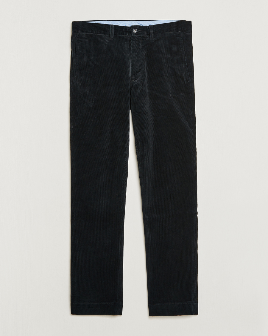 Hombres | Pantalones | Polo Ralph Lauren | Bedford Slim Fit Corduroy Trousers Black