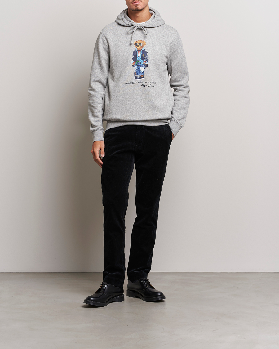 Hombres | Pantalones | Polo Ralph Lauren | Bedford Slim Fit Corduroy Trousers Black