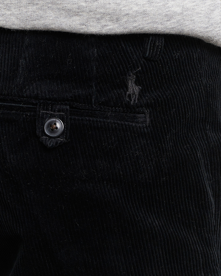 Hombres | Pantalones | Polo Ralph Lauren | Bedford Slim Fit Corduroy Trousers Black