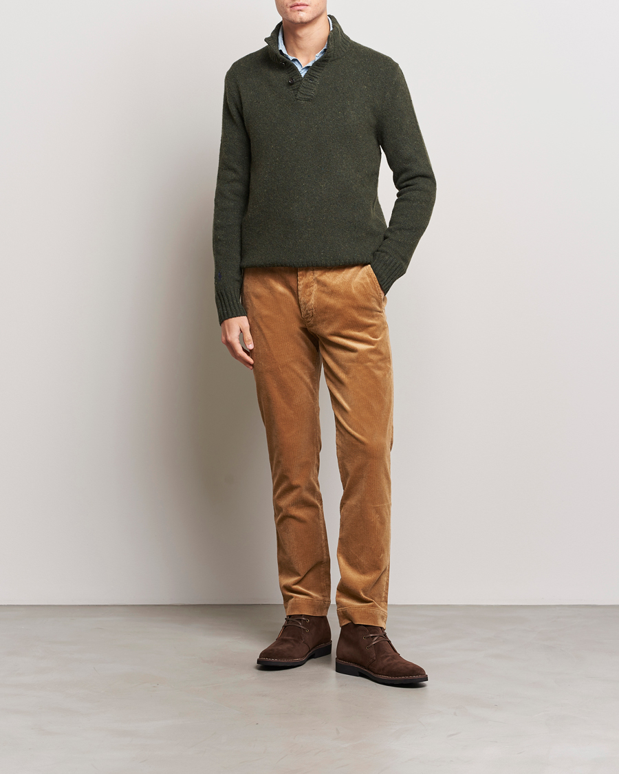 Hombres | Pantalones | Polo Ralph Lauren | Bedford Slim Fit Corduroy Trousers Golden Brown