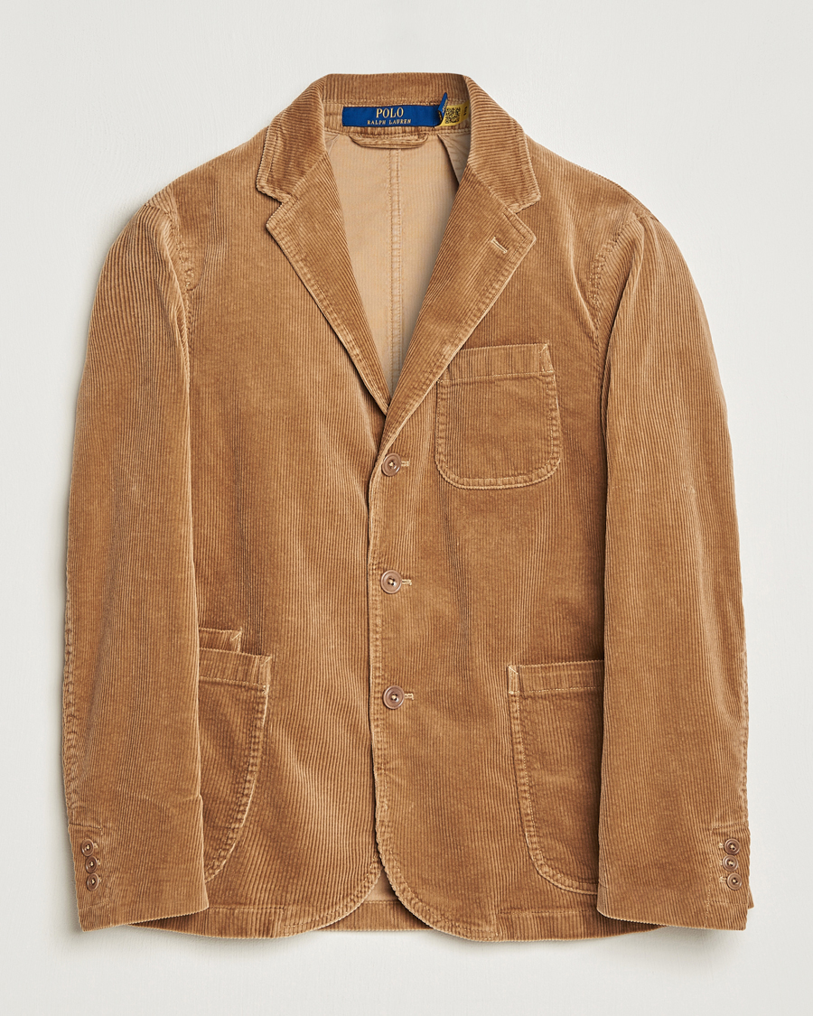 Hombres | Blazers | Polo Ralph Lauren | Corduroy Stretch Blazer Rustic Tan
