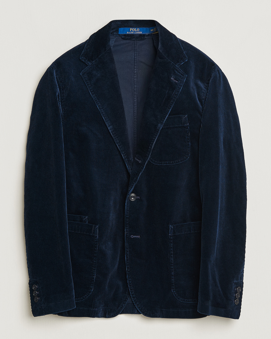 Hombres | Blazers | Polo Ralph Lauren | Corduroy Stretch Blazer Aviator Navy