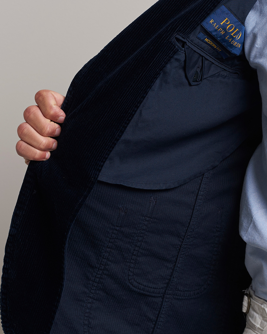 Hombres | Blazers | Polo Ralph Lauren | Corduroy Stretch Blazer Aviator Navy
