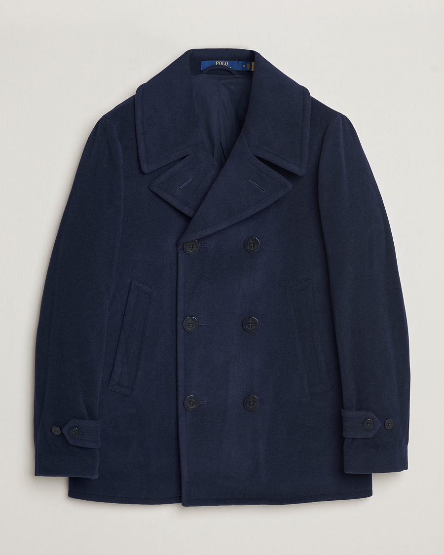 Hombres | Abrigos y chaquetas | Polo Ralph Lauren | Wool Peacoat Navy