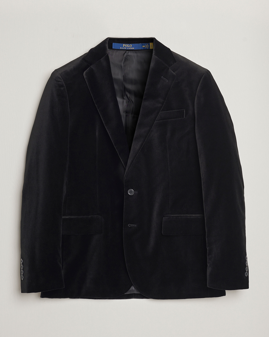 Hombres | Blazers | Polo Ralph Lauren | Velvet Sportcoat Black