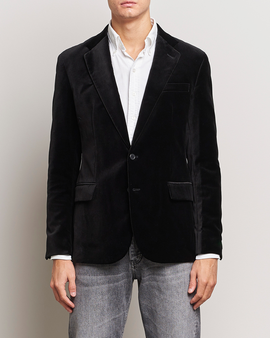 Hombres | Blazers | Polo Ralph Lauren | Velvet Sportcoat Black