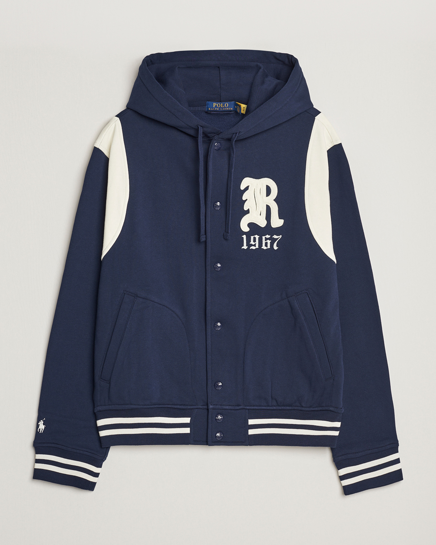 Hombres | Abrigos y chaquetas | Polo Ralph Lauren | Athletic Fleece Jacket Cruise Navy/Clubhouse Cream