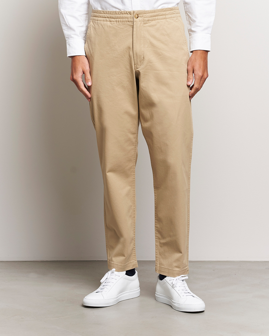 Hombres | Pantalones con cordón | Polo Ralph Lauren | Prepster Stretch Drawstring Trousers Classic Khaki