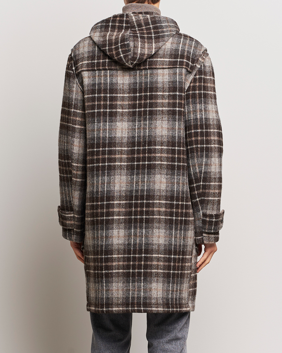 Hombres | Abrigos y chaquetas | Gloverall | De Bonne Facutre Wool Duffle Coat Black/Grey