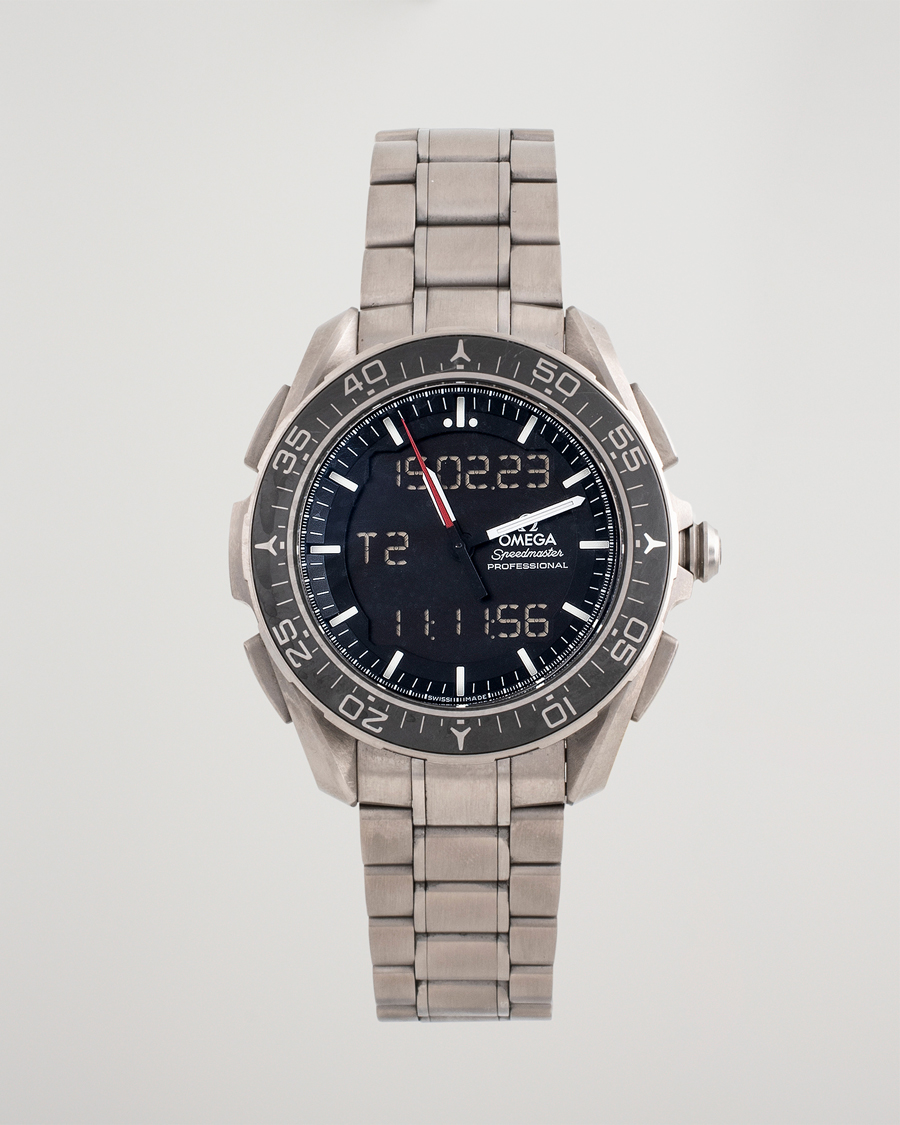 Hombres | Omega Pre-Owned Speedmaster Skywalker X-33 Titan Black Steel Black | Omega Pre-Owned | Speedmaster Skywalker X-33 Titan Black Steel Black