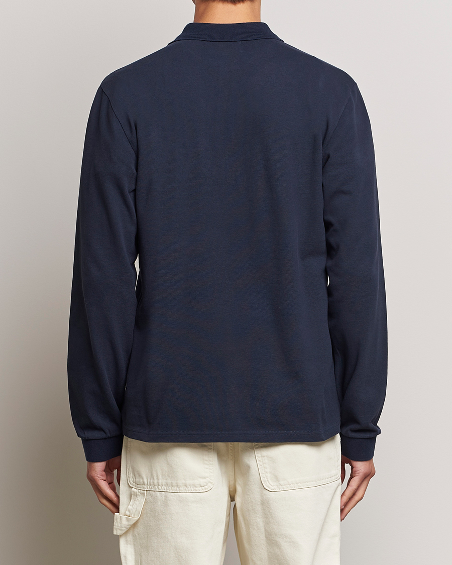 Hombres | Jerséis y prendas de punto | Palmes | Mister Long Sleeve Polo Navy