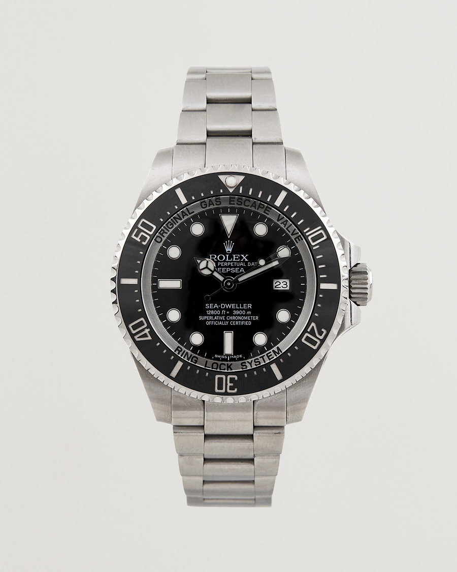 Hombres | Rolex Pre-Owned Sea-Dweller Deepsea 116660 Steel Black | Rolex Pre-Owned | Sea-Dweller Deepsea 116660 Steel Black