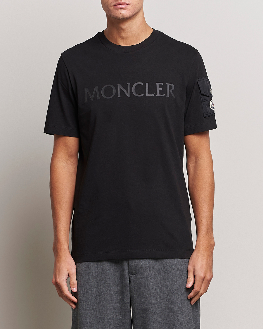 Hombres | Camisetas | Moncler | Sleeve Pocket T-shirt Black