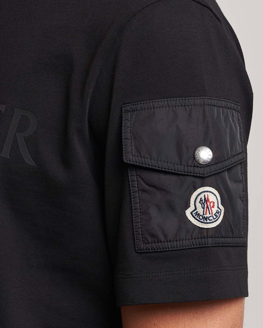 Hombres | Camisetas | Moncler | Sleeve Pocket T-shirt Black