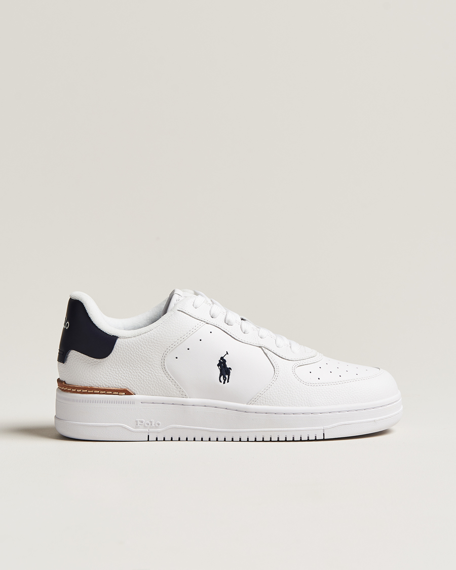 Hombres | Zapatillas | Polo Ralph Lauren | Masters Court Sneakers White/Navy