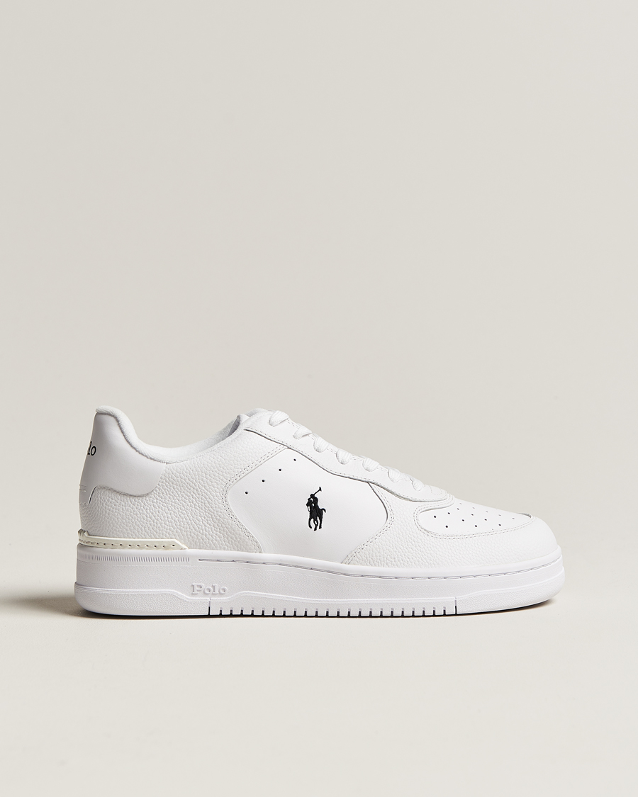 Hombres | Zapatillas | Polo Ralph Lauren | Masters Court Sneakers White/Black