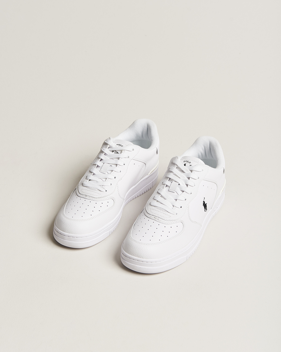 Hombres | Zapatillas | Polo Ralph Lauren | Masters Court Sneakers White/Black