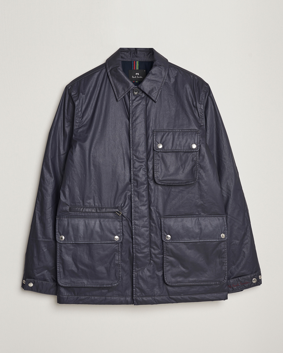 Hombres | Abrigos y chaquetas | PS Paul Smith | Cotton Hunting Jacket Navy