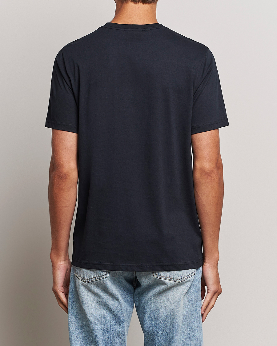 Hombres | Camisetas | PS Paul Smith | Zebra Card Crew Neck T-Shirt Navy