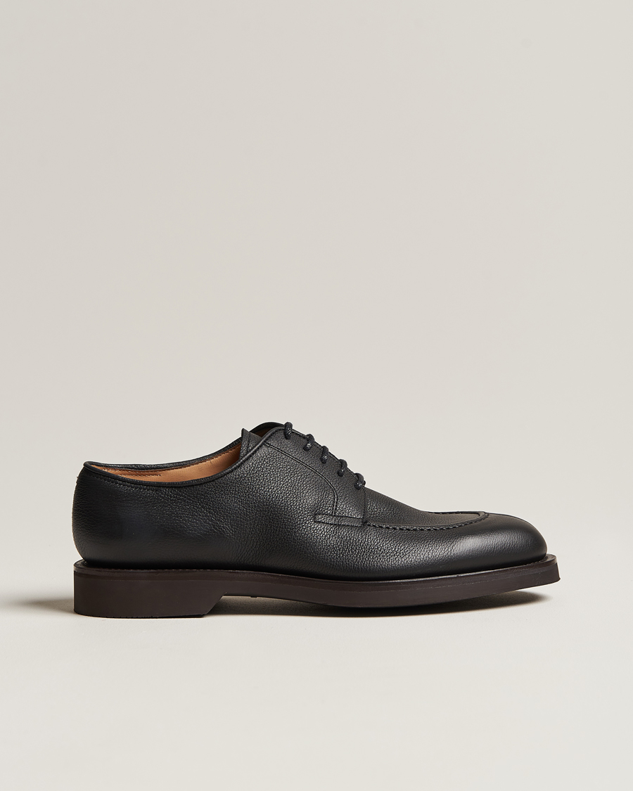 Hombres | John Lobb Rydal Split Toe Derby Shoes Black | John Lobb | Rydal Split Toe Derby Shoes Black
