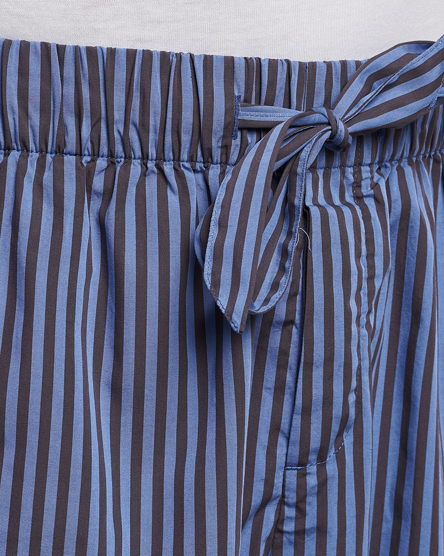Hombres | Pijamas y batas | Tekla | Poplin Pyjama Shorts Verneuil Stripes