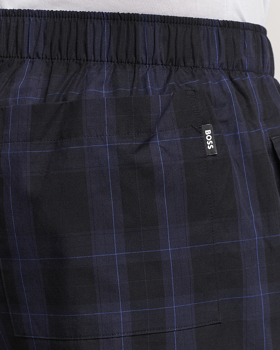 Hombres | Pijamas y batas | BOSS BLACK | Urban Checked Pyjama Set Blue Multi