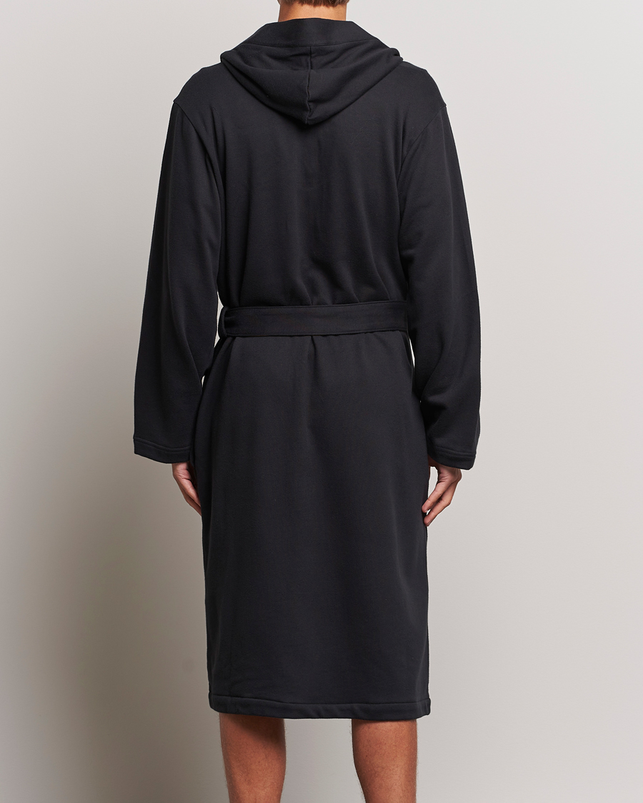 Hombres | Pijamas y batas | BOSS BLACK | Iconic Terry Robe Black