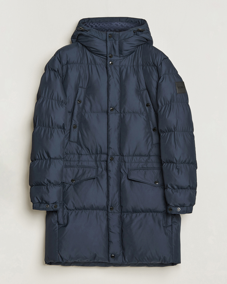 Hombres | Abrigos y chaquetas | BOSS BLACK | Condolo Puffer Parka Dark Blue
