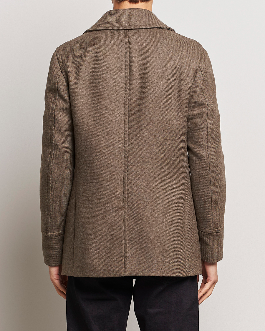 Hombres | Abrigos y chaquetas | BOSS BLACK | Hyde Peacoat Open Green