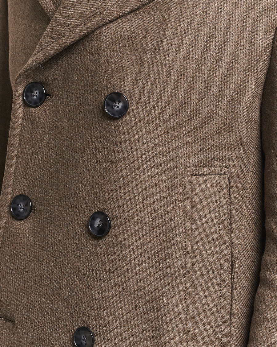 Hombres | Abrigos y chaquetas | BOSS BLACK | Hyde Peacoat Open Green