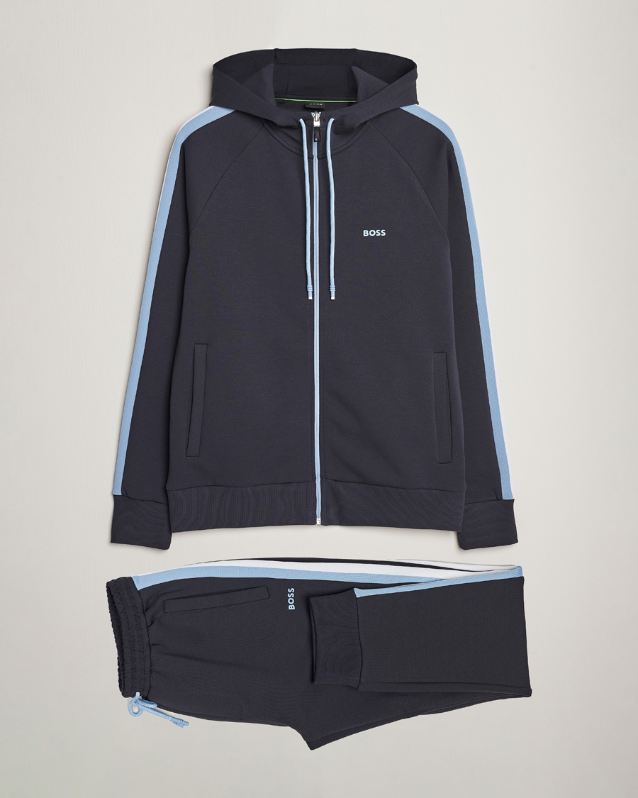 Hombres | Jerséis y prendas de punto | BOSS GREEN | Tracksuit Set Dark Blue