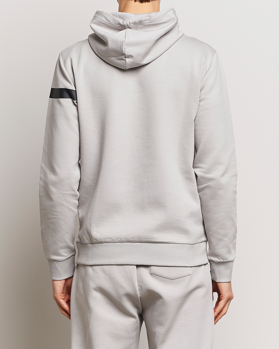 Hombres | Jerséis y prendas de punto | BOSS GREEN | Saggy Full Zip Hoodie Open Grey