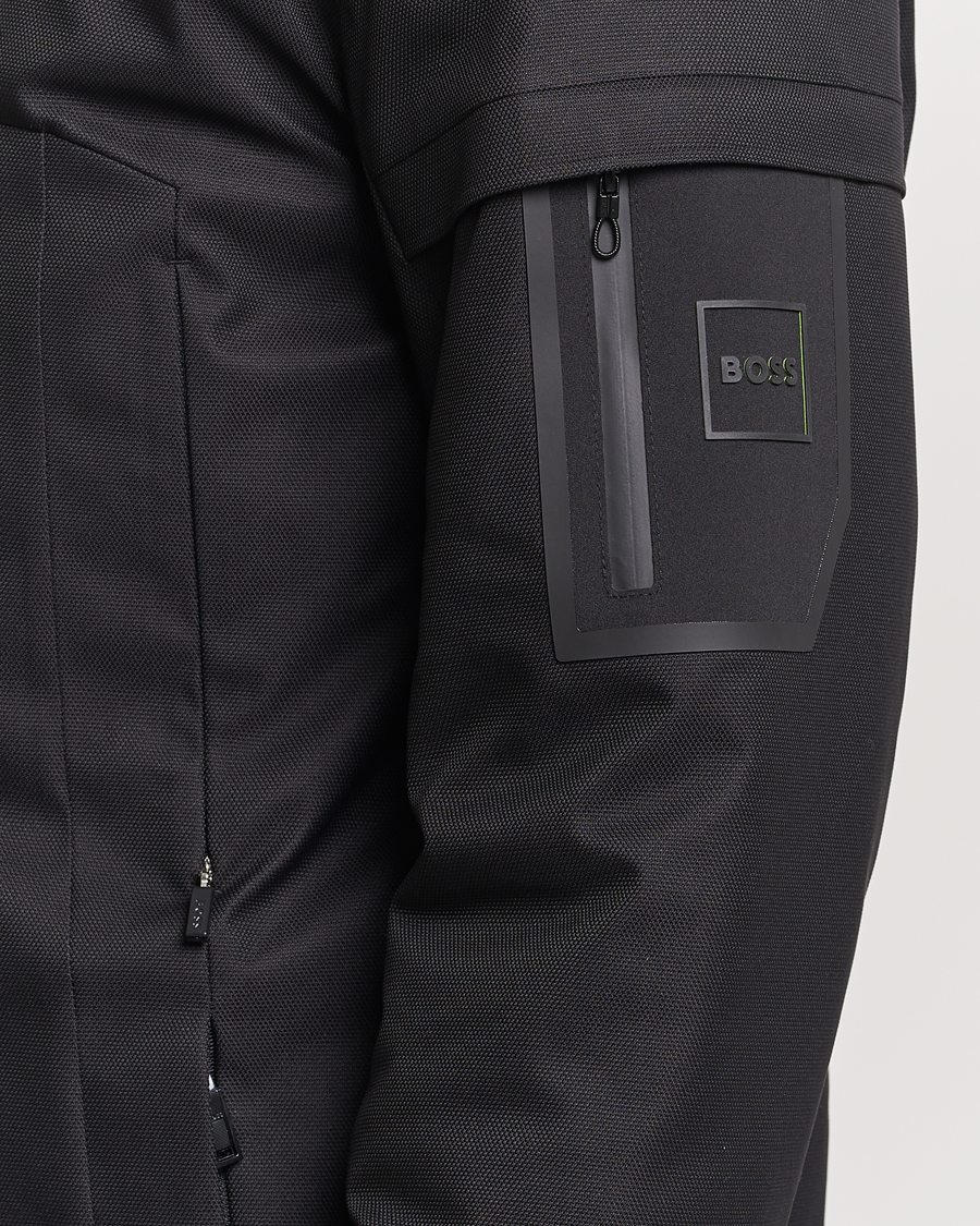 Hombres | Abrigos y chaquetas | BOSS GREEN | Terry Parka Black