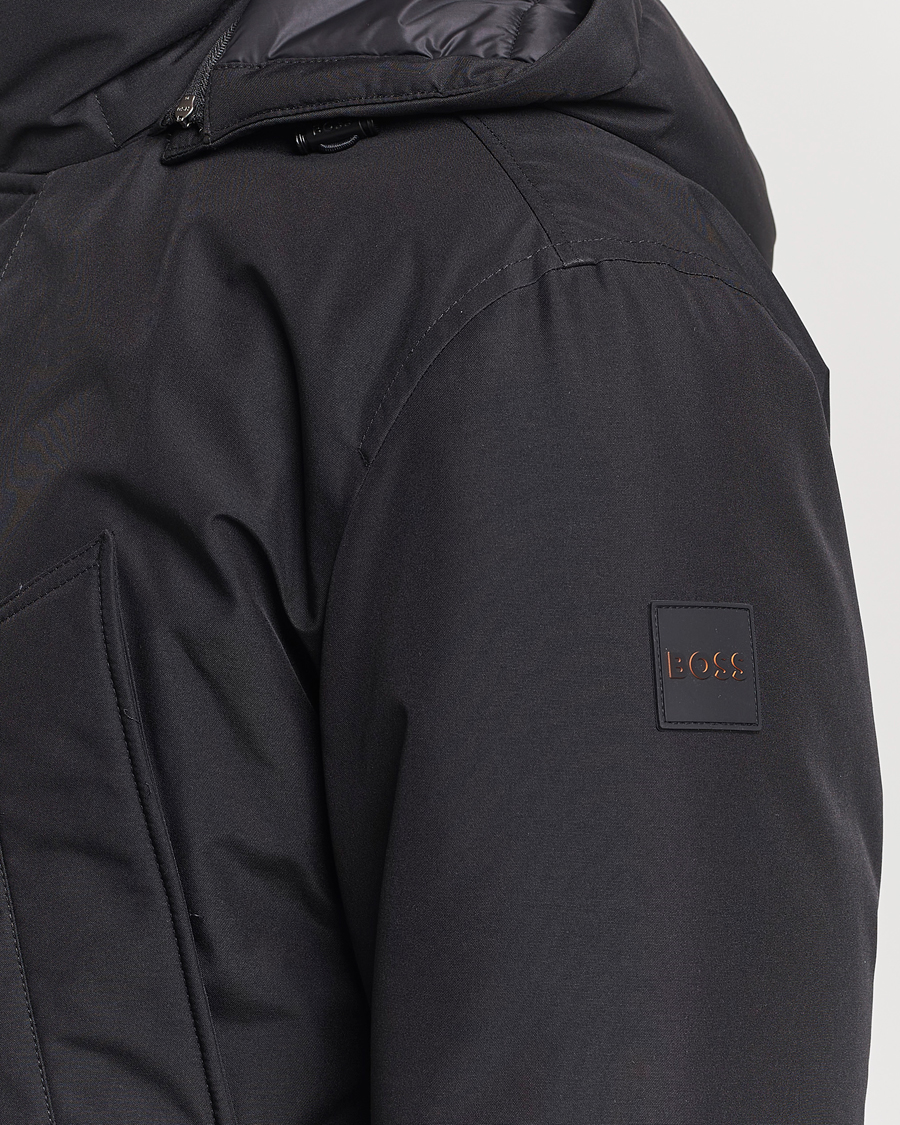 Hombres | Abrigos y chaquetas | BOSS ORANGE | Osiass Parka Black