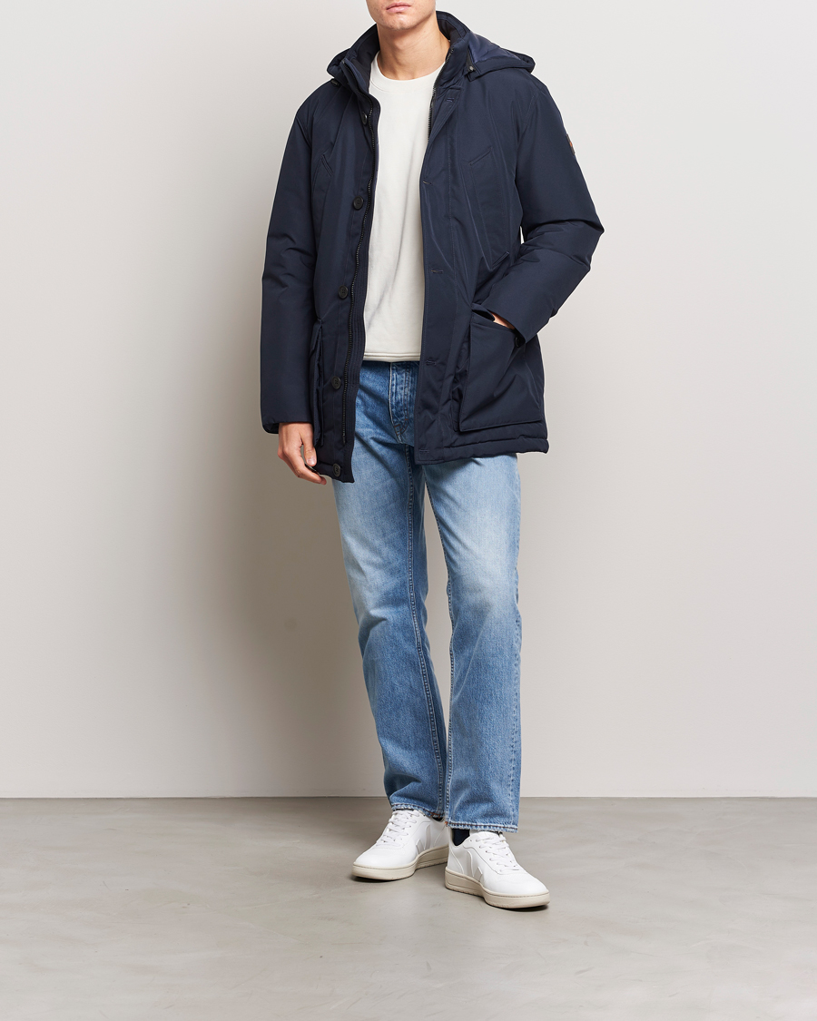 Hombres | Abrigos y chaquetas | BOSS ORANGE | Osiass Parka Dark Blue