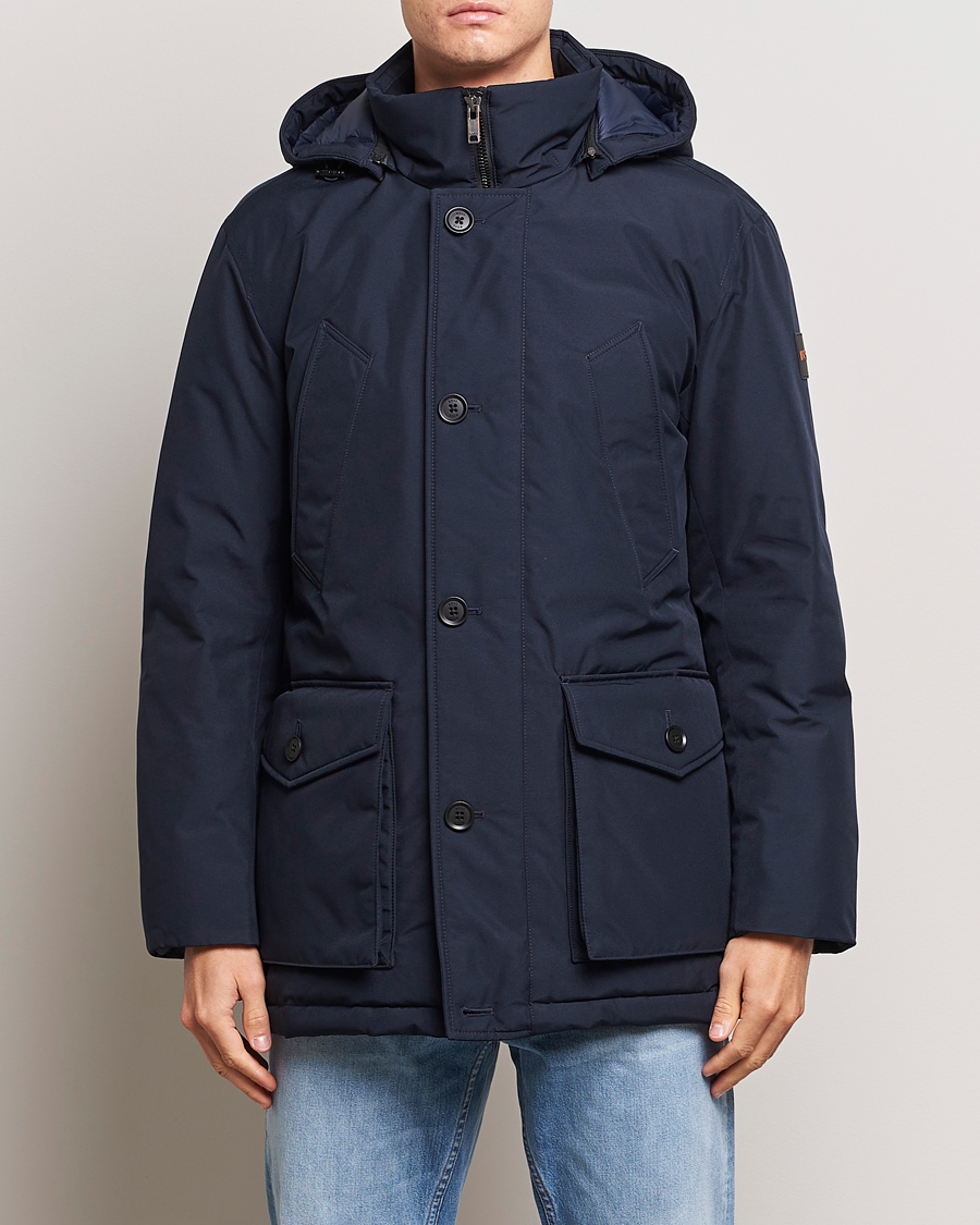 Hombres | Abrigos y chaquetas | BOSS ORANGE | Osiass Parka Dark Blue