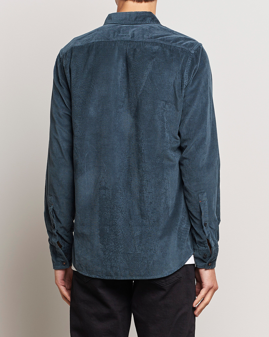 Hombres | Camisas | BOSS ORANGE | Relegant Corduroy Shirt Open Green