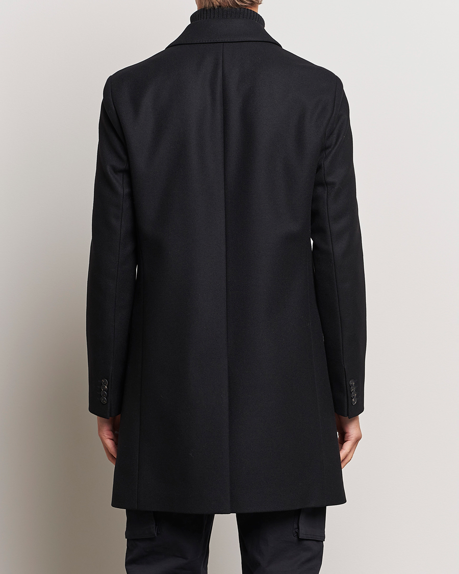 Hombres | Abrigos y chaquetas | HUGO | Migor Wool Coat Black