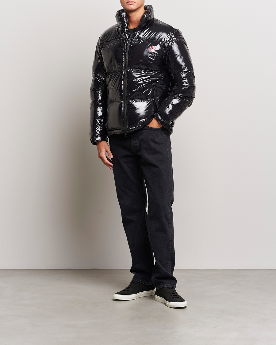 Hombres | Abrigos y chaquetas | HUGO | Biron Glossy Down Jacket Black