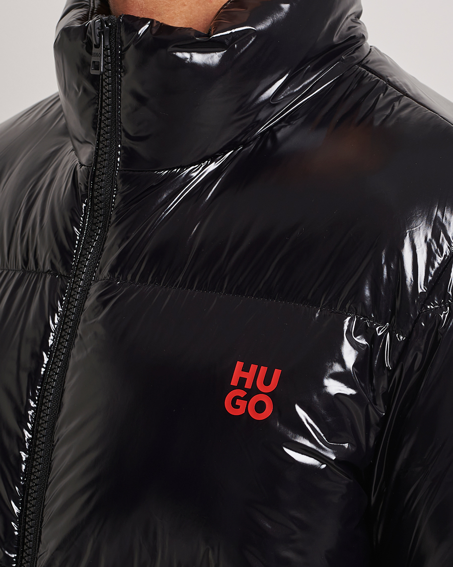 Hombres | Abrigos y chaquetas | HUGO | Biron Glossy Down Jacket Black
