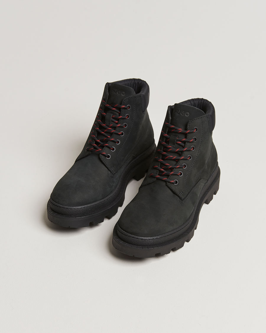 Hombres | HUGO Graham Leather Boot Black | HUGO | Graham Leather Boot Black